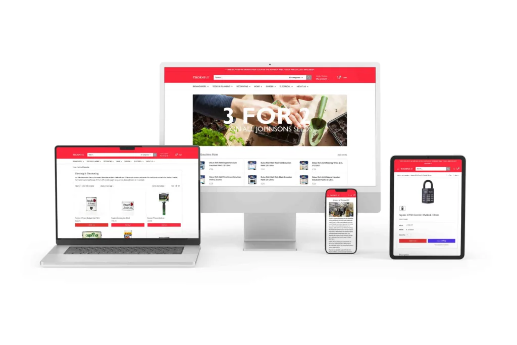 Thorns DIY — Website Design in Norfolk and Suffolk