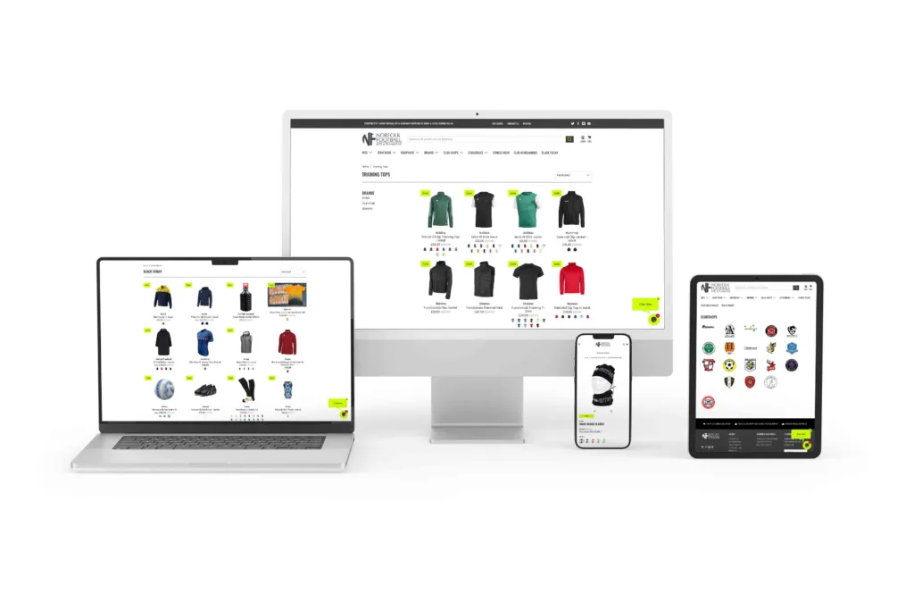 Norfolk Football — Website Design in Norfolk and Suffolk
