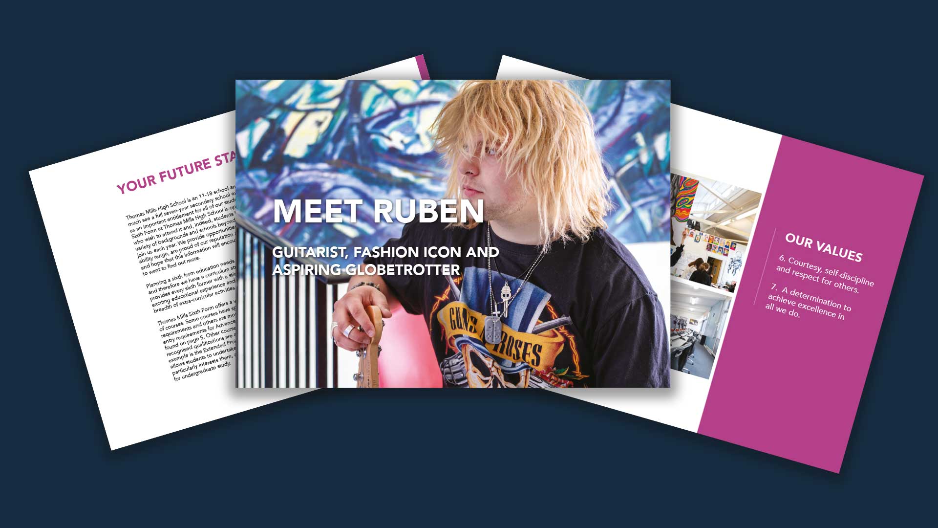 Thomas Mills High School & Sixth Form — Prospectus Graphic Design in Norfolk and Suffolk