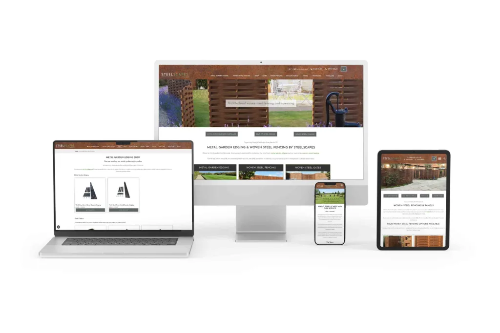 Steelscapes — Website Design in Norfolk and Suffolk