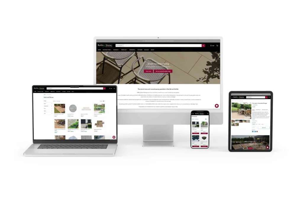 Rolling Stone Paving — Website Design in Norfolk and Suffolk